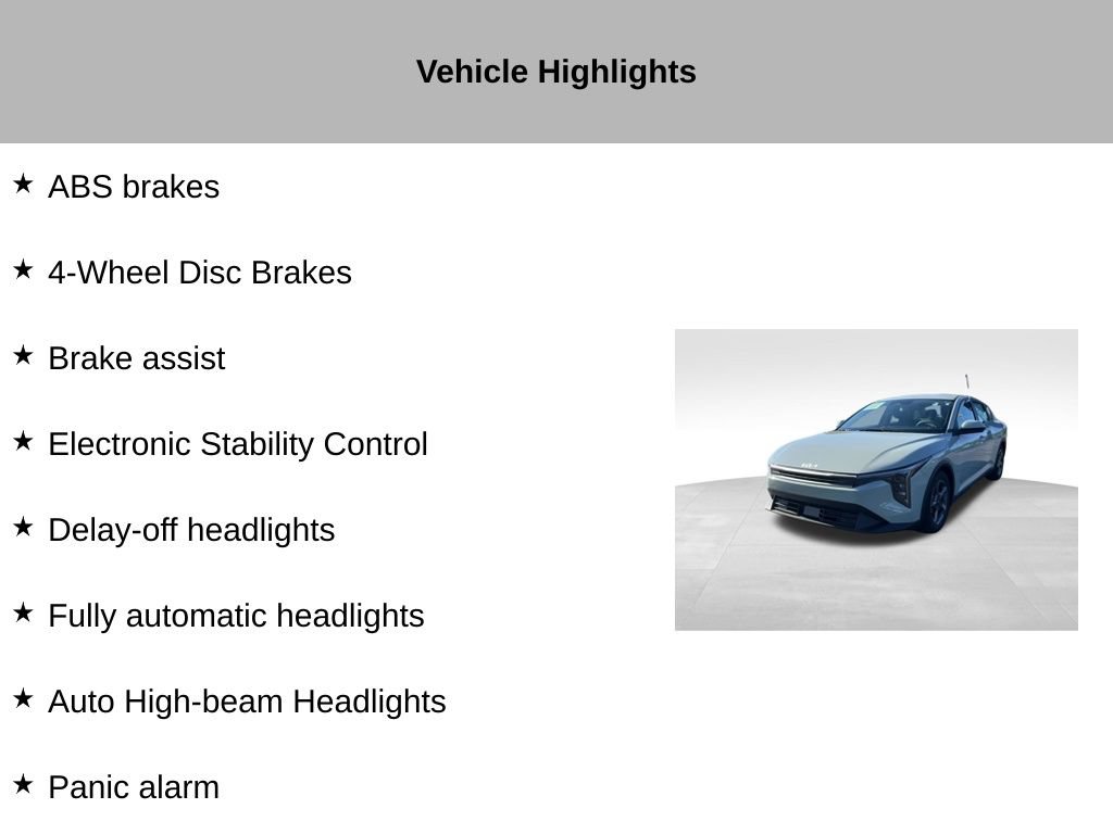 Certified 2025 Kia K4 FWD image 28