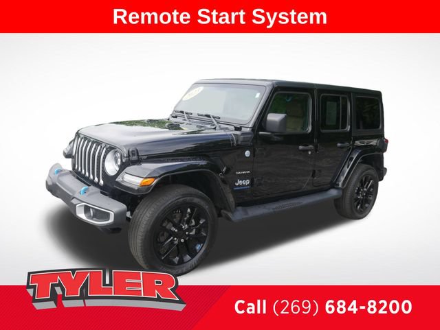 Used 2023 Jeep Wrangler Unlimited Sahara w/ Cold Weather Group AWD/4WD image 3