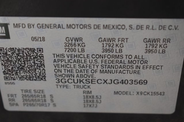 Used 2018 Chevrolet Silverado 1500 LTZ Z71 w/ LTZ Plus Package AWD/4WD image 39