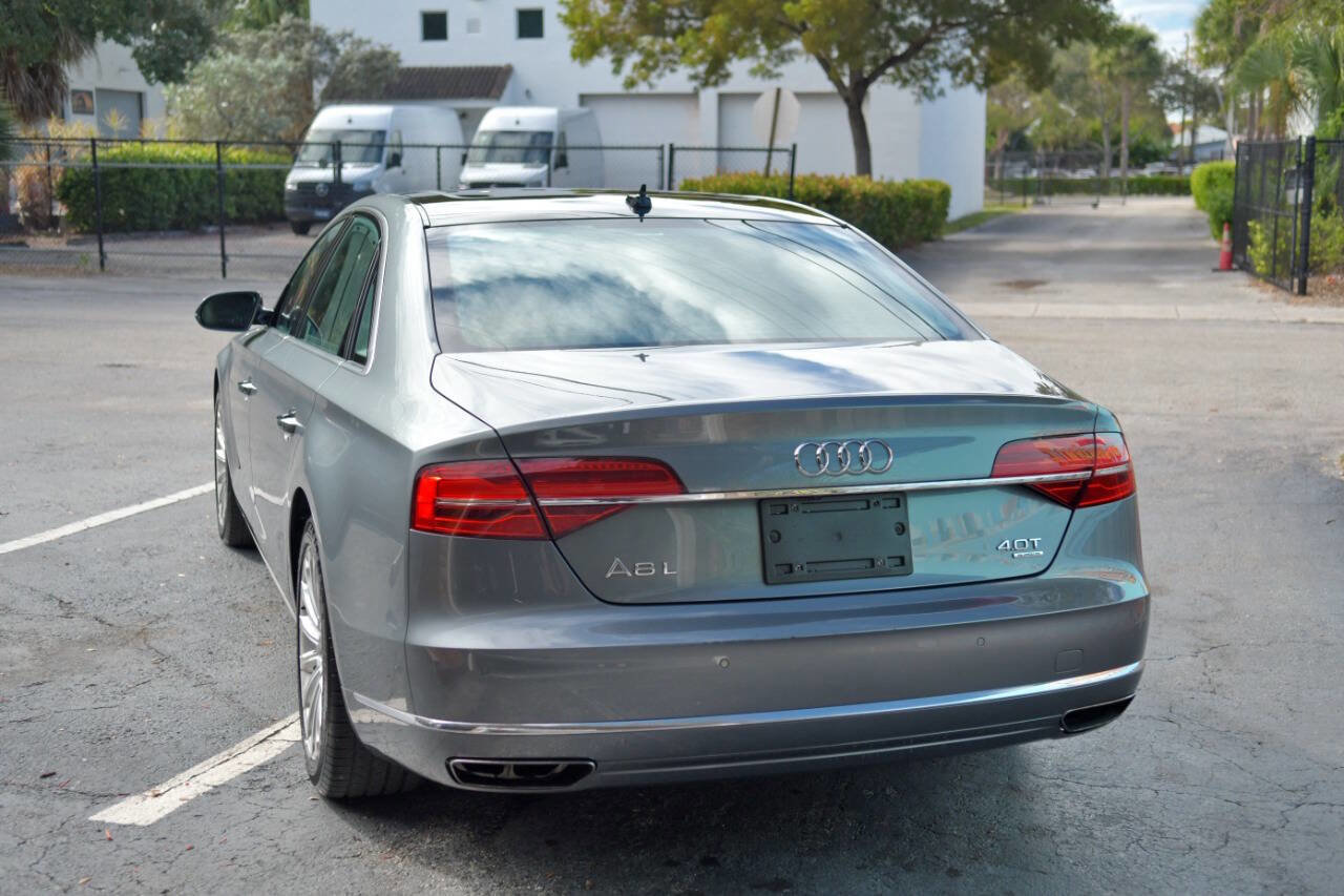 Used 2015 Audi A8 L 4.0T w/ Premium Package image 9