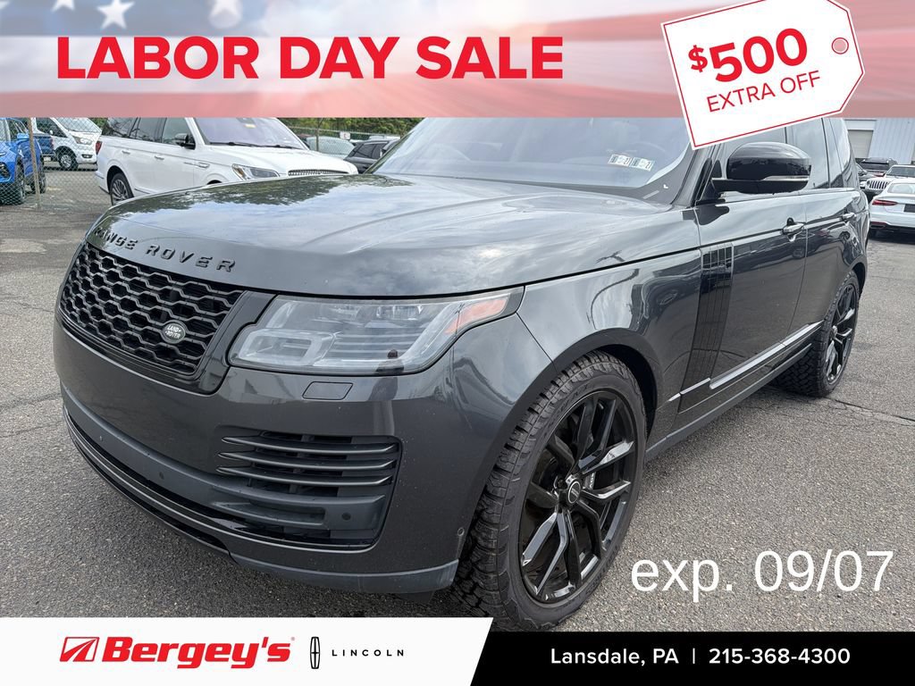 Used 2019 Land Rover Range Rover Supercharged