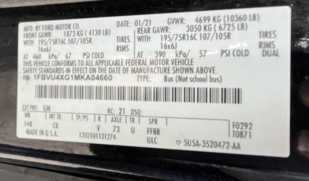 Used 2021 Ford Transit 350 XLT image 13