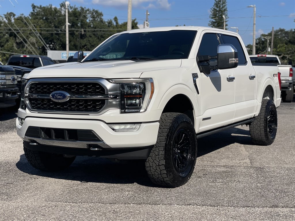 Used 2021 Ford F150 Platinum w/ Trailer Tow Package AWD/4WD image 10