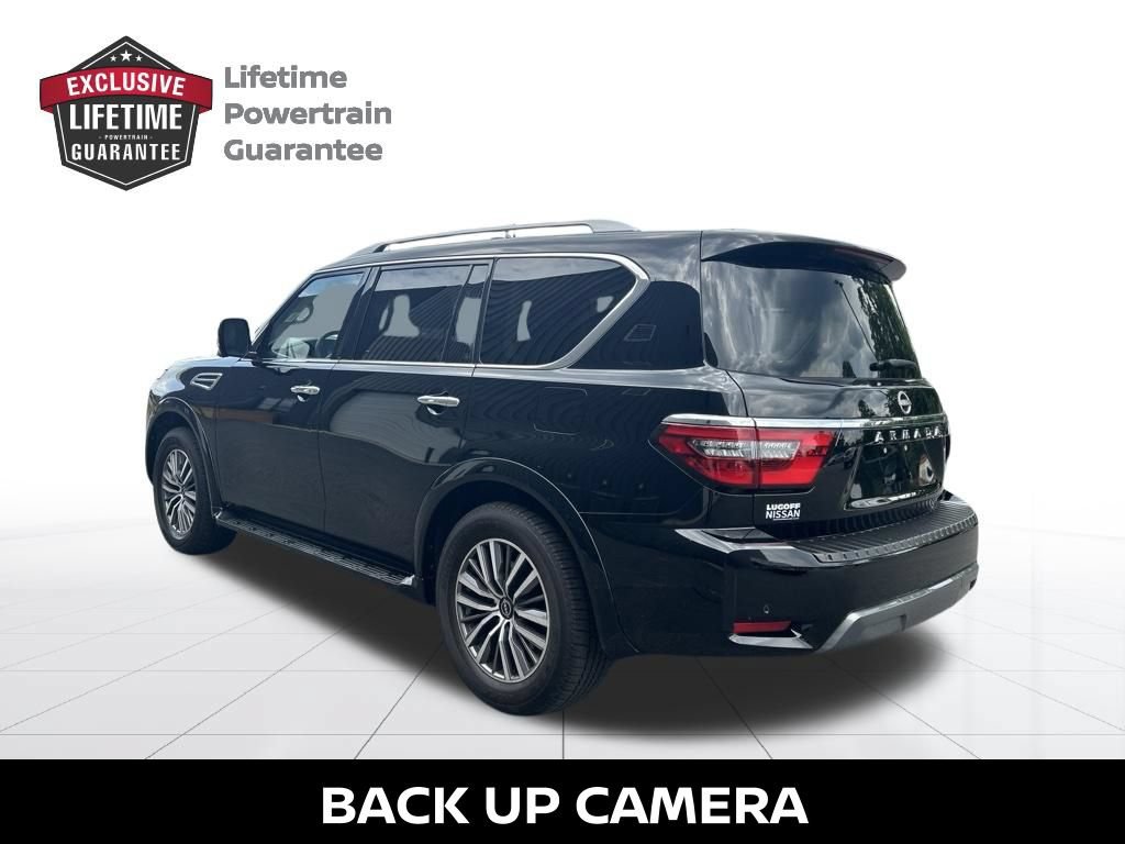 Certified 2024 Nissan Armada SL w/ Captain's Chairs Package RWD image 4