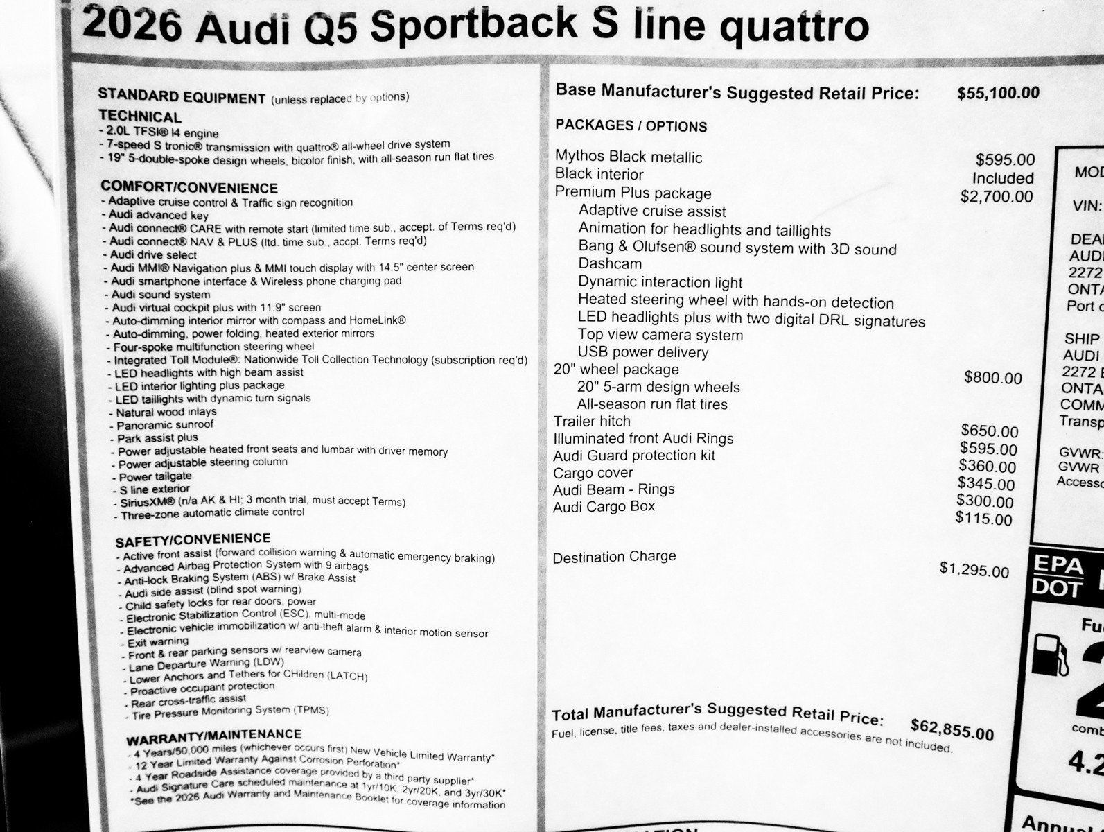New 2026 Audi Q5 Premium Plus AWD/4WD image 33