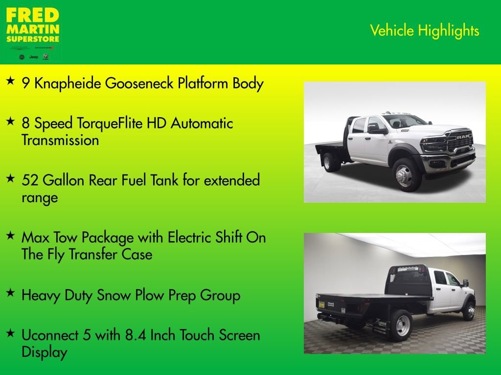 New 2026 RAM 5500 Tradesman w/ Chrome Appearance Group AWD/4WD image 8