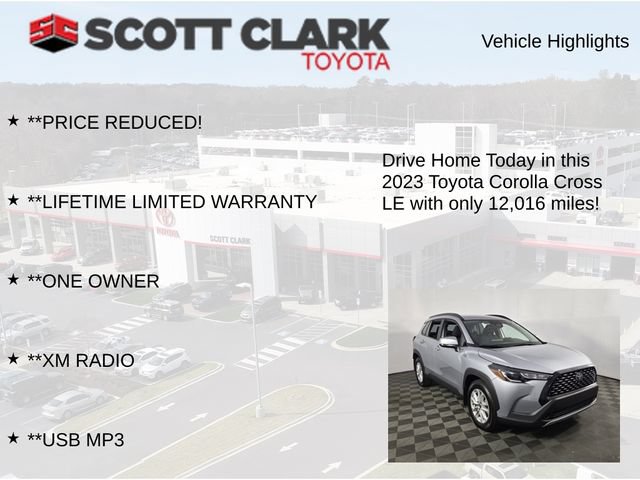 Used 2023 Toyota Corolla Cross LE FWD image 12