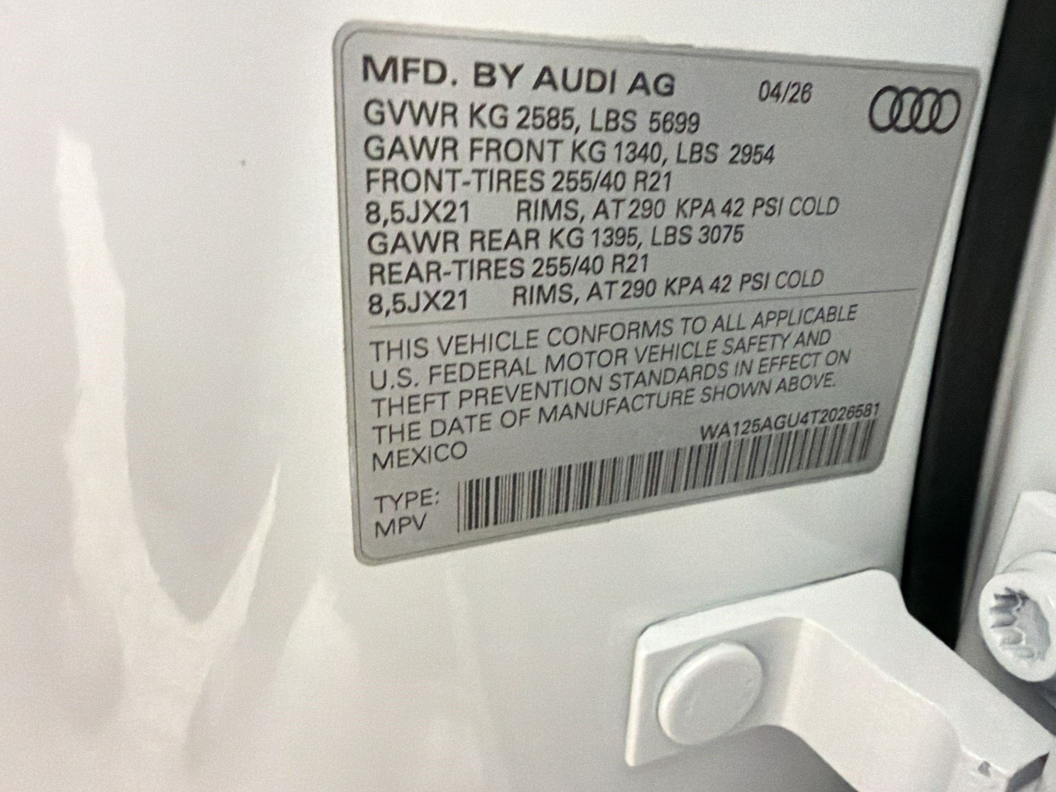 New 2026 Audi SQ5 Premium Plus AWD/4WD image 20