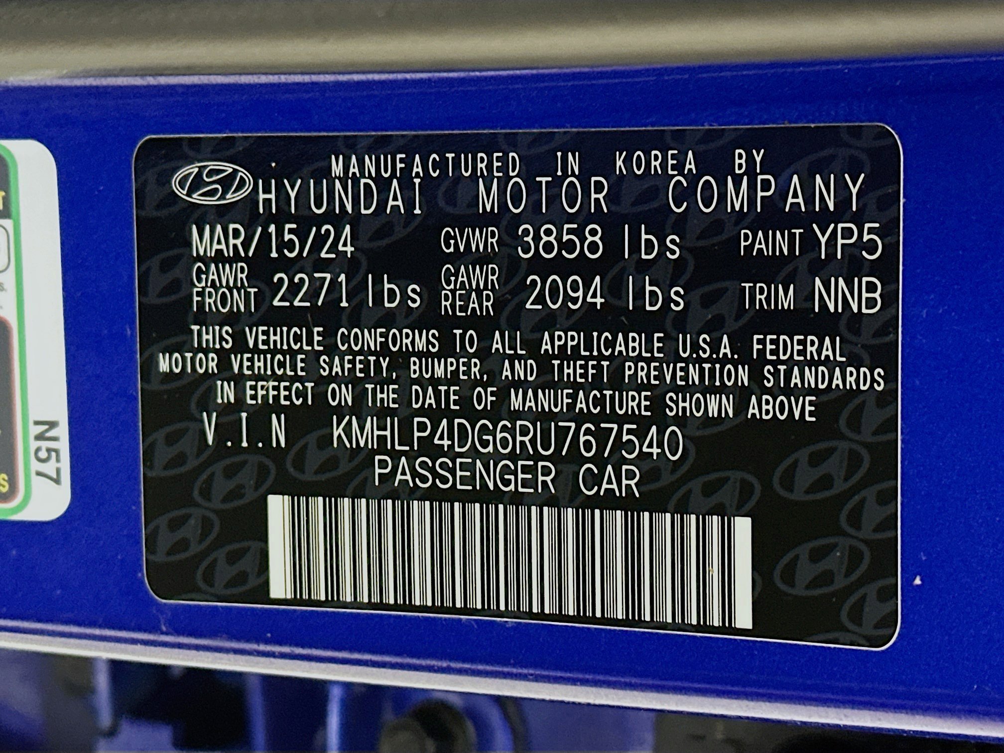 Certified 2024 Hyundai Elantra Limited image 32