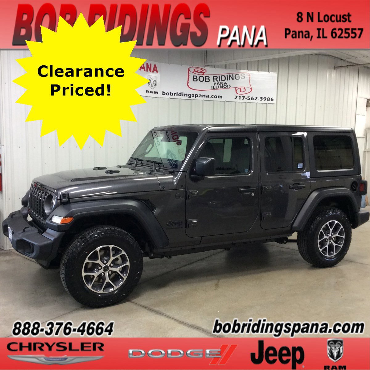 New 2024 Jeep Wrangler Sport