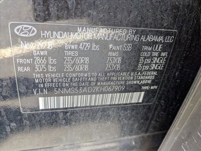 Used 2019 Hyundai Santa Fe Limited image 23