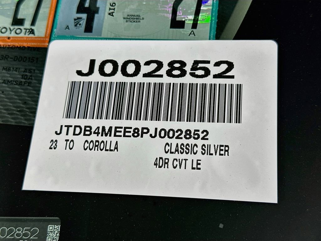 Used 2023 Toyota Corolla LE w/ LE Convenience Package image 22