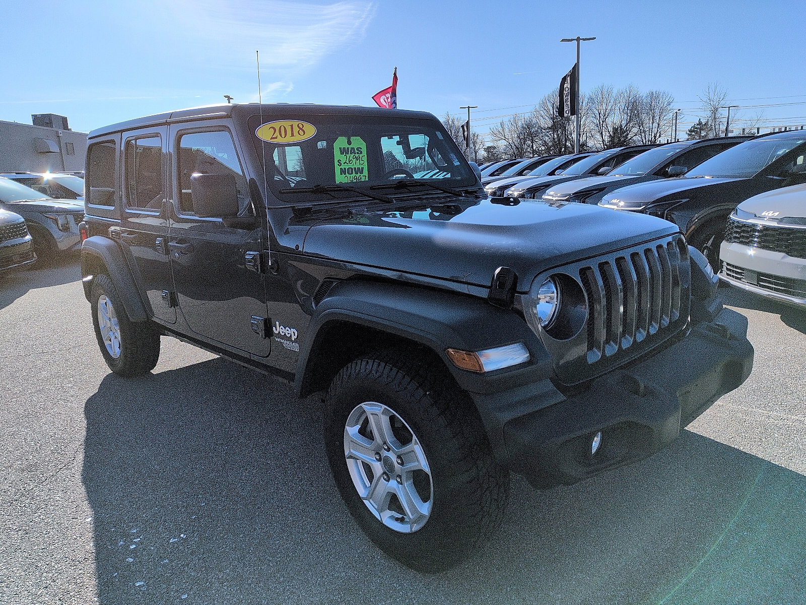 Used 2018 Jeep Wrangler Unlimited Sport S