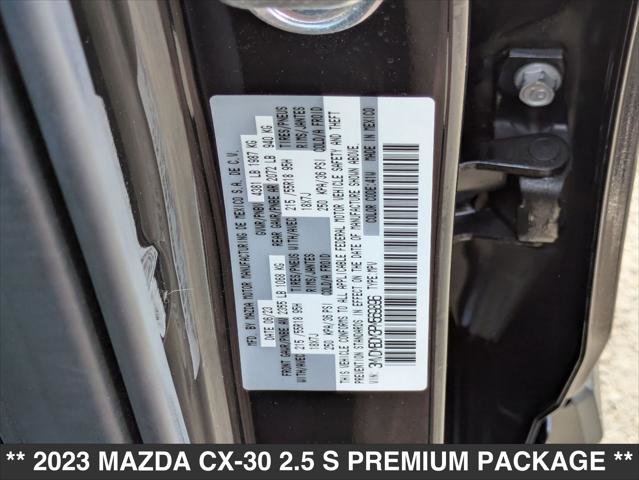 Used 2023 MAZDA CX-30 AWD 2.5 S w/ Premium Package image 23