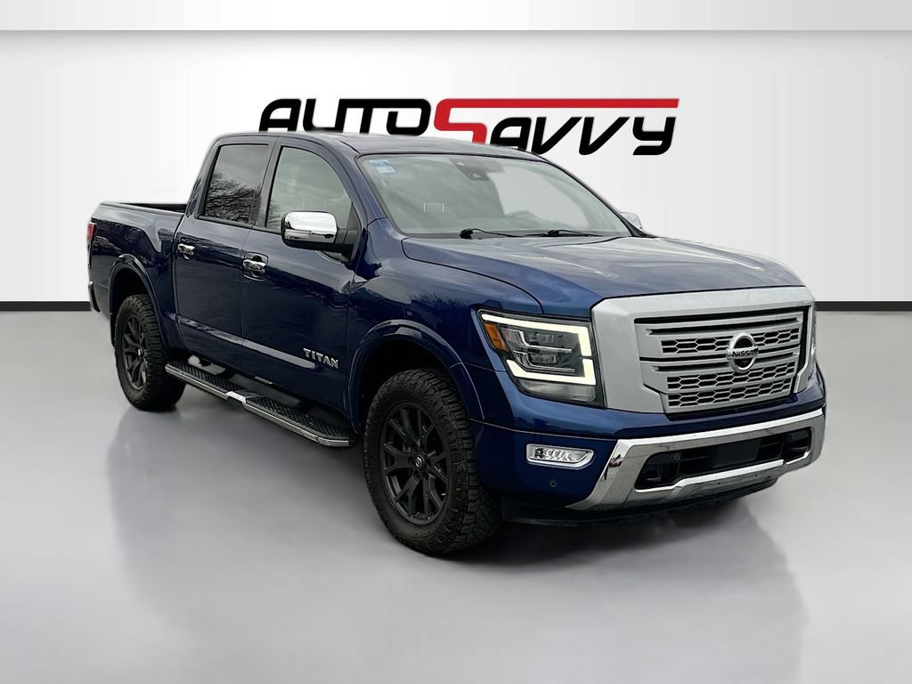Used 2023 Nissan Titan Platinum Reserve w/ Off Road Protection Package AWD/4WD image 1