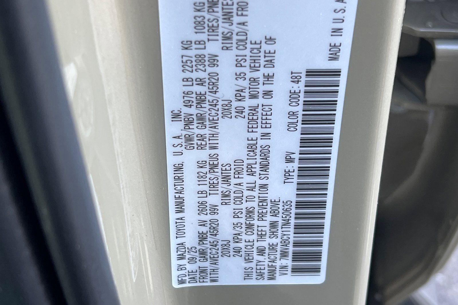 New 2026 MAZDA CX-50 AWD 2.5 S w/ Cargo Package image 22