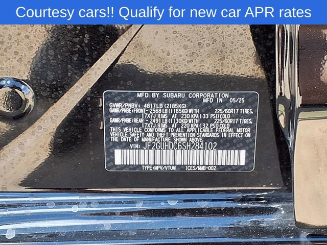 Certified 2025 Subaru Crosstrek 2.0i Premium AWD/4WD image 9