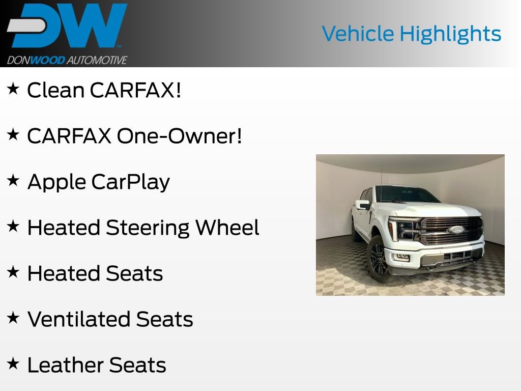Used 2025 Ford F150 Platinum video 2