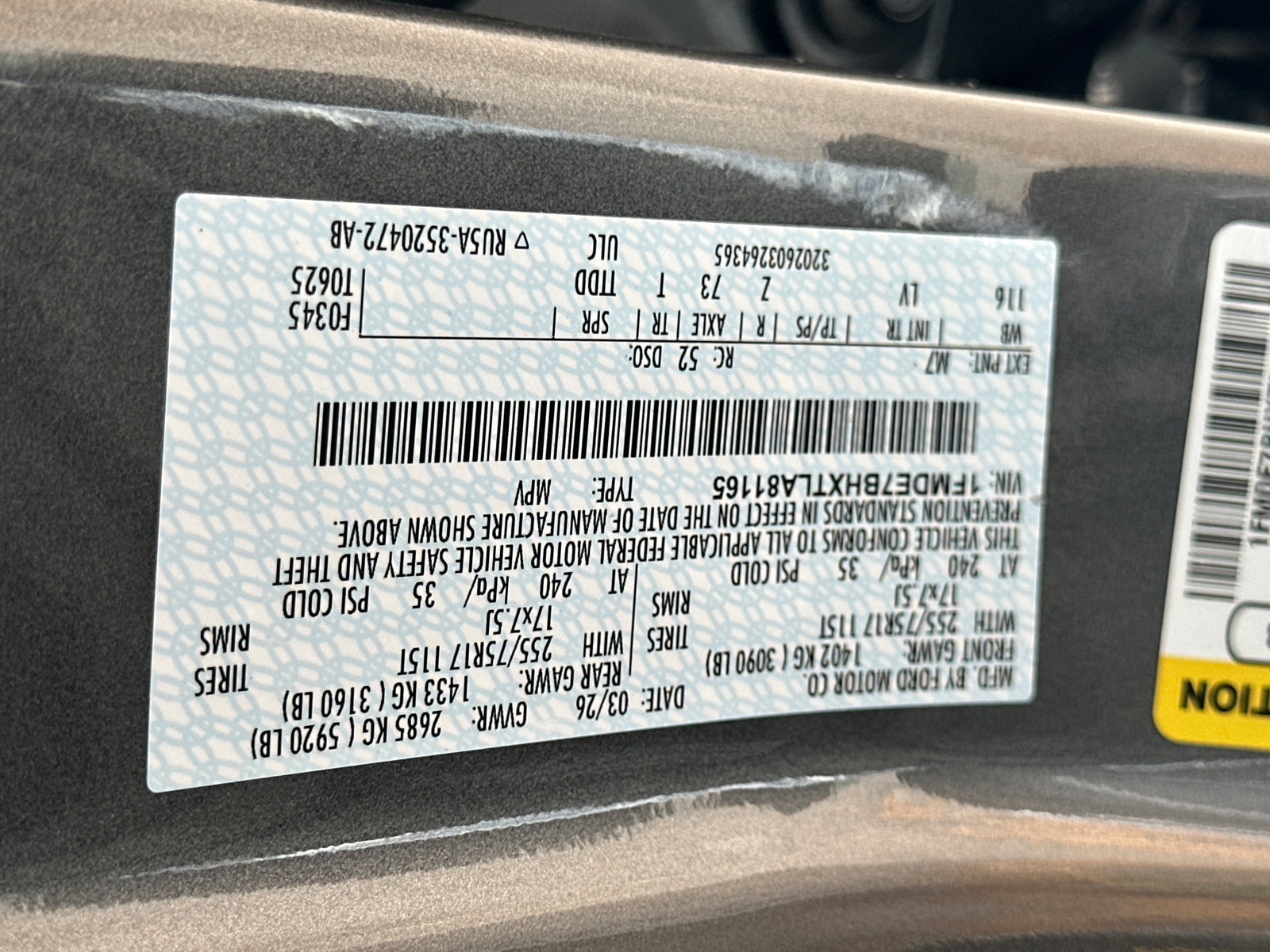 New 2026 Ford Bronco Big Bend AWD/4WD image 34