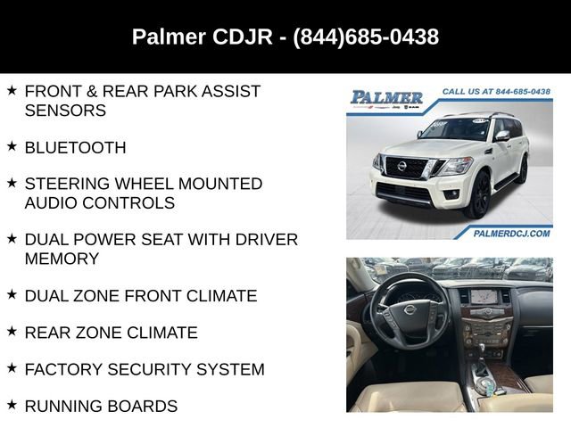 Used 2019 Nissan Armada Platinum w/ Captain's Chairs Package image 24
