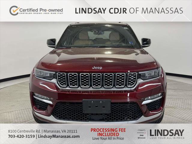 Certified 2023 Jeep Grand Cherokee Summit AWD/4WD image 3