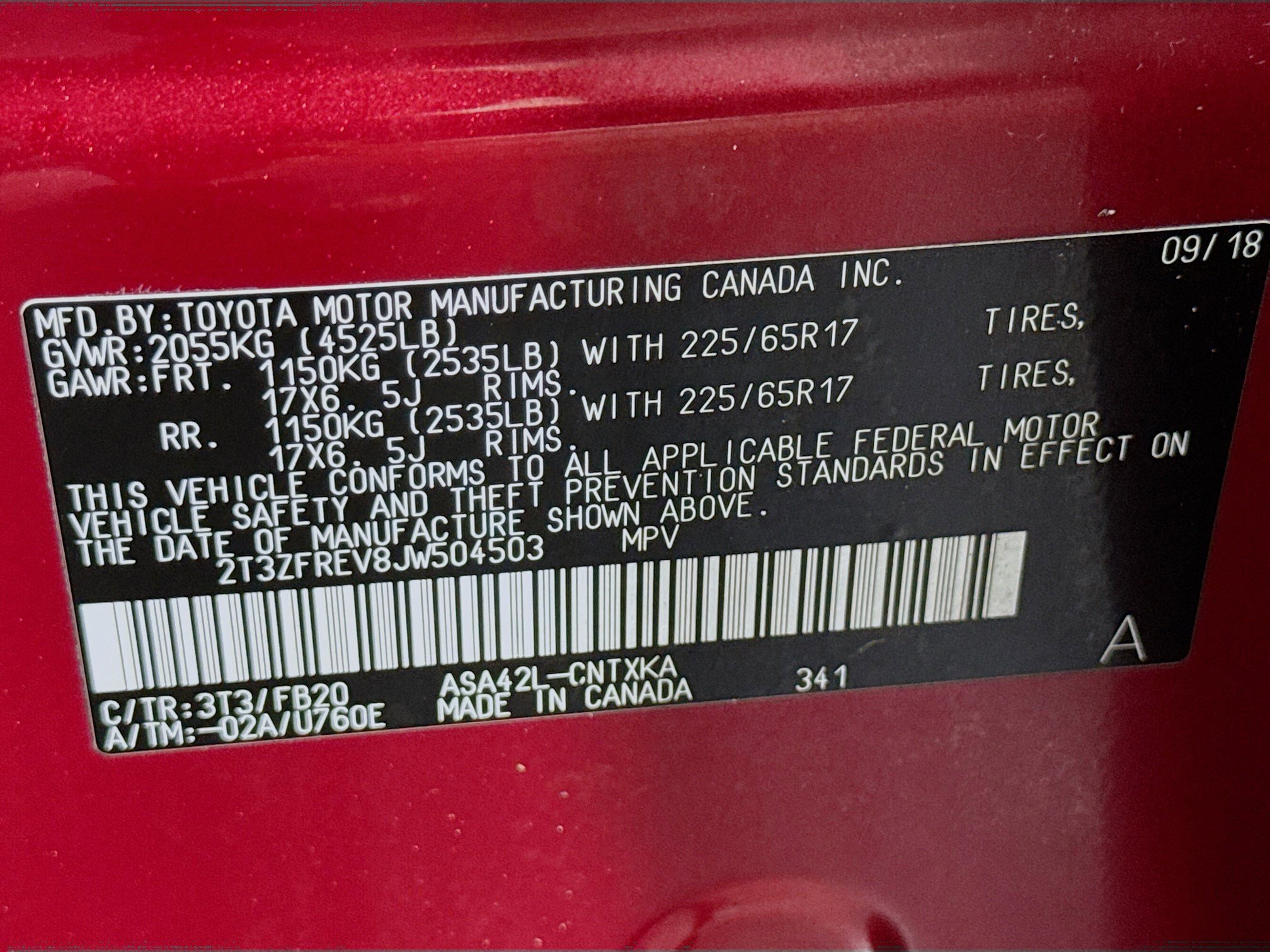 Used 2018 Toyota RAV4 LE image 39