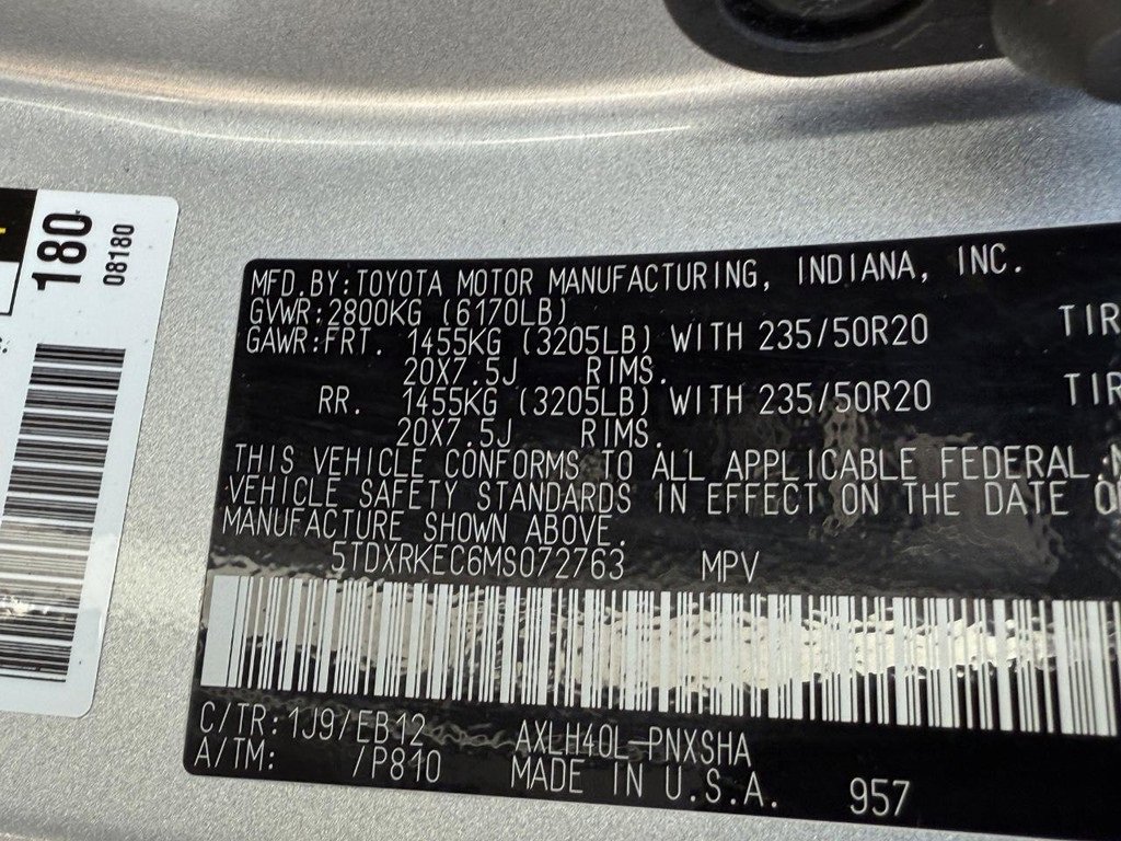 Certified 2021 Toyota Sienna XSE image 26