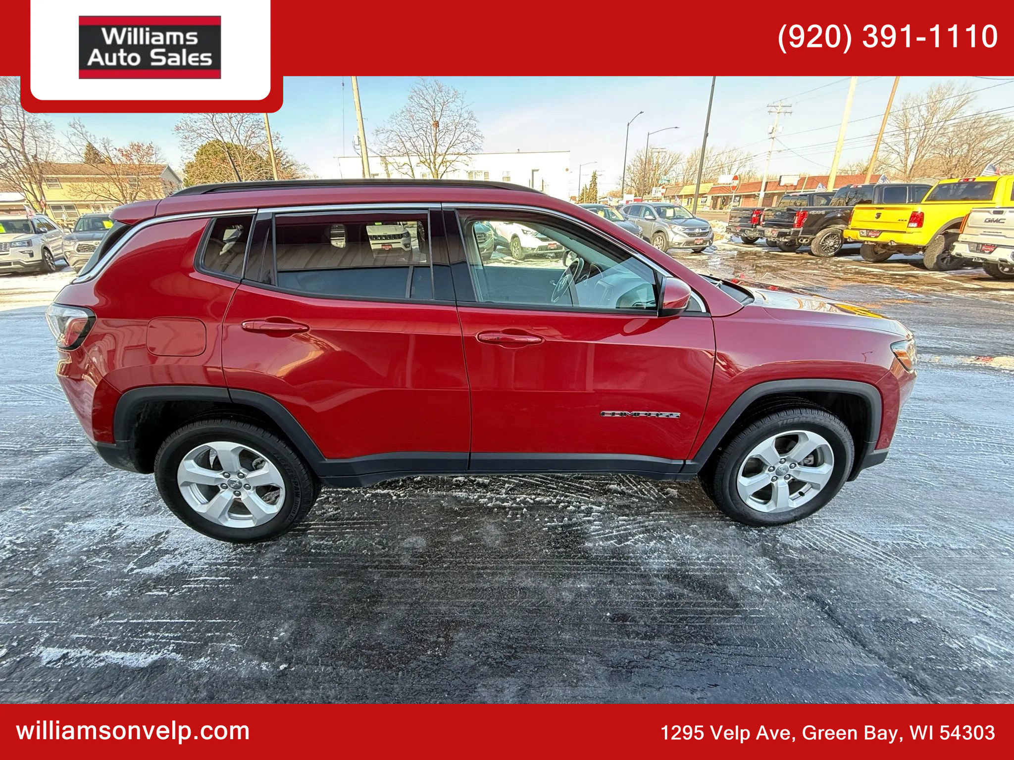 Used 2020 Jeep Compass Latitude w/ Cold Weather Group image 2