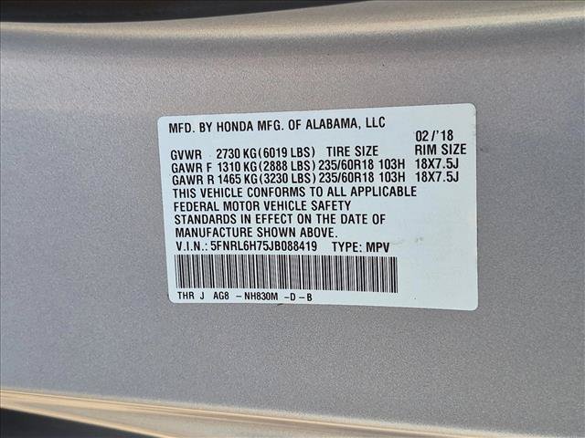 Used 2018 Honda Odyssey EX-L image 26