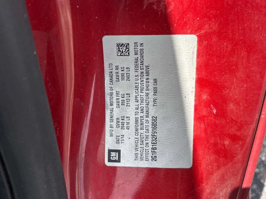 Used 2015 Chevrolet Camaro LS RWD image 12
