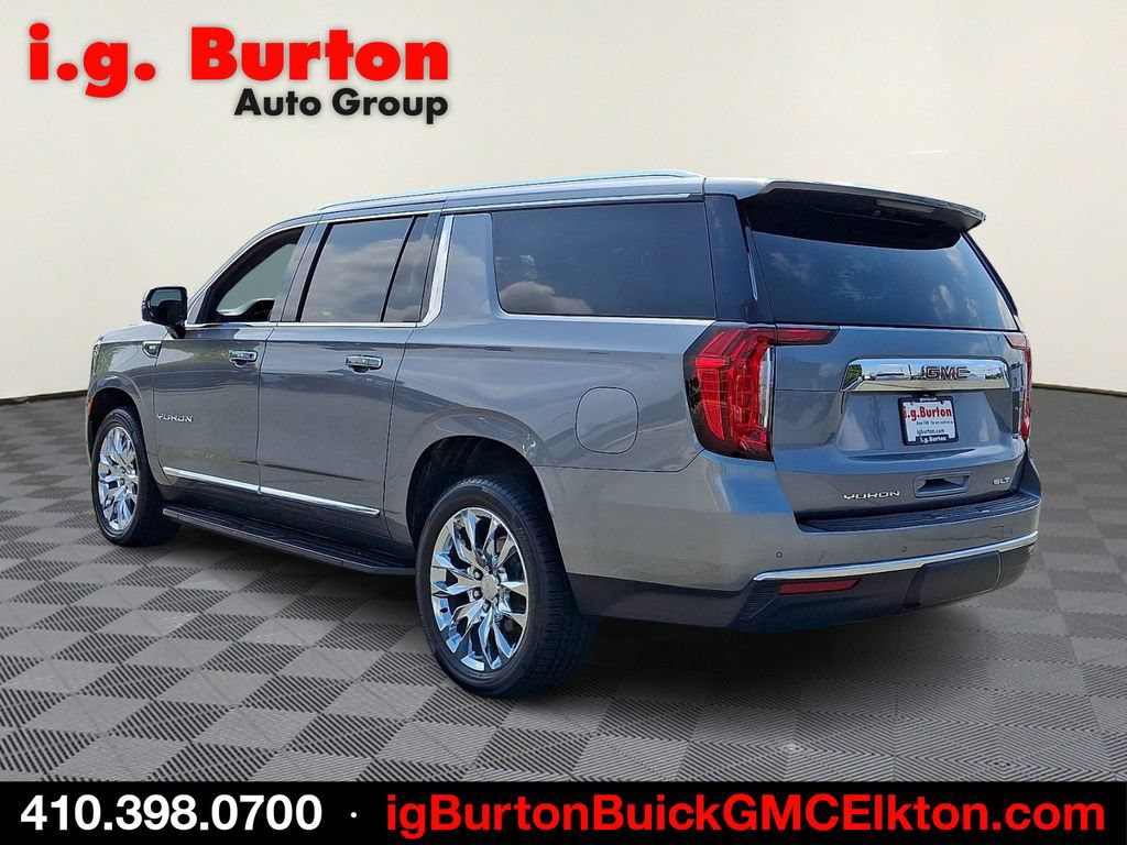 Used 2022 GMC Yukon XL SLT w/ SLT Luxury Package AWD/4WD image 4