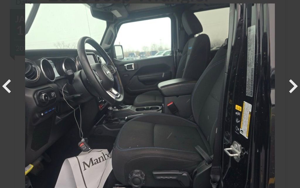 Used 2023 Jeep Wrangler Unlimited Rubicon 4xe w/ Cold Weather Group image 14