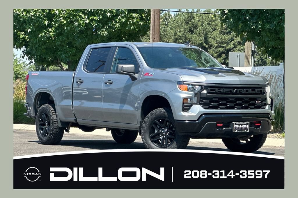 Used 2025 Chevrolet Silverado 1500 Custom Trail Boss AWD/4WD image 1