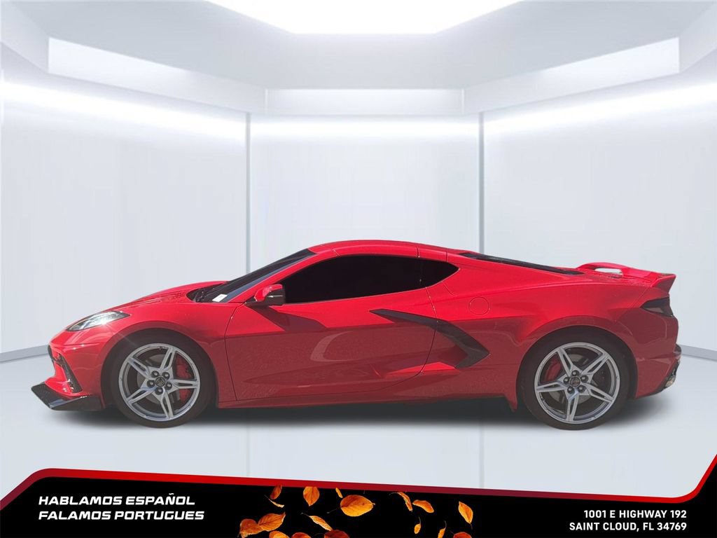 Certified 2023 Chevrolet Corvette Stingray Preferred Cpe w/ Z51 Performance Package RWD image 3