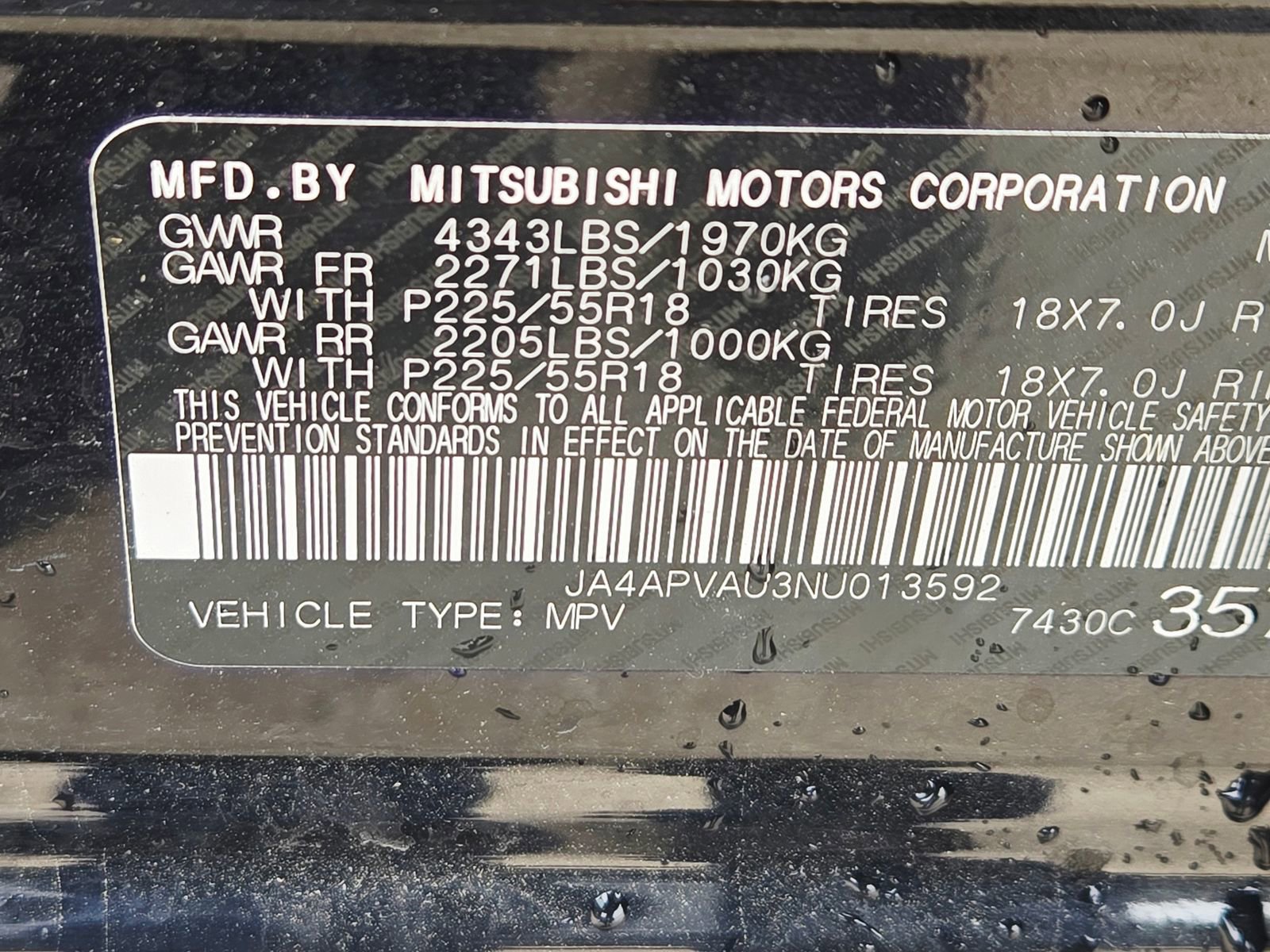 Used 2022 Mitsubishi Outlander Sport SE FWD image 12