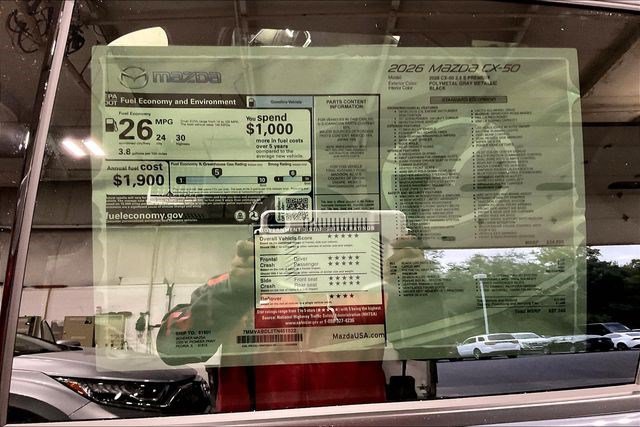 New 2026 MAZDA CX-50 AWD 2.5 S w/ Premium Package image 14