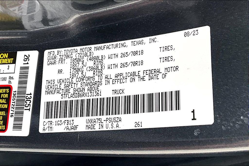 Used 2024 Toyota Tundra SR5 AWD/4WD image 18