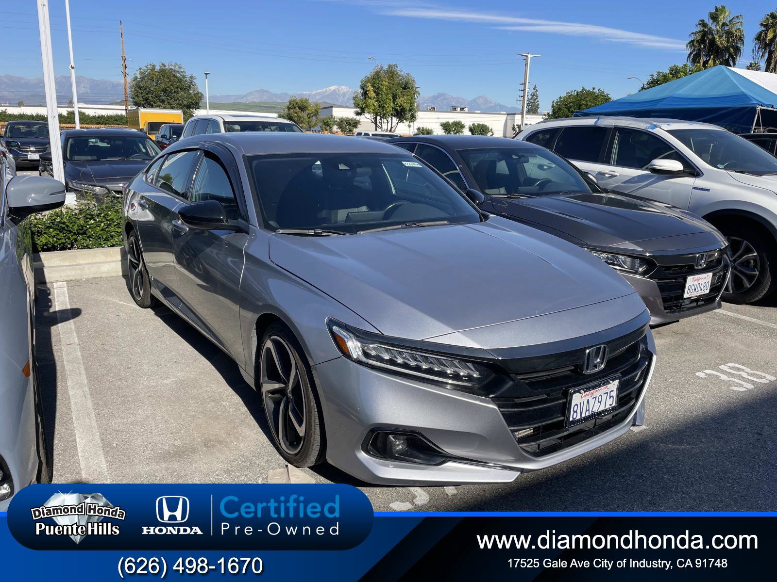 Certified 2021 Honda Accord Sport image 1