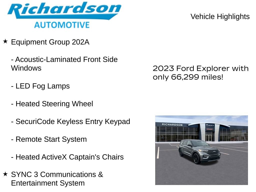 Used 2023 Ford Explorer XLT w/ Equipment Group 202A AWD/4WD image 11