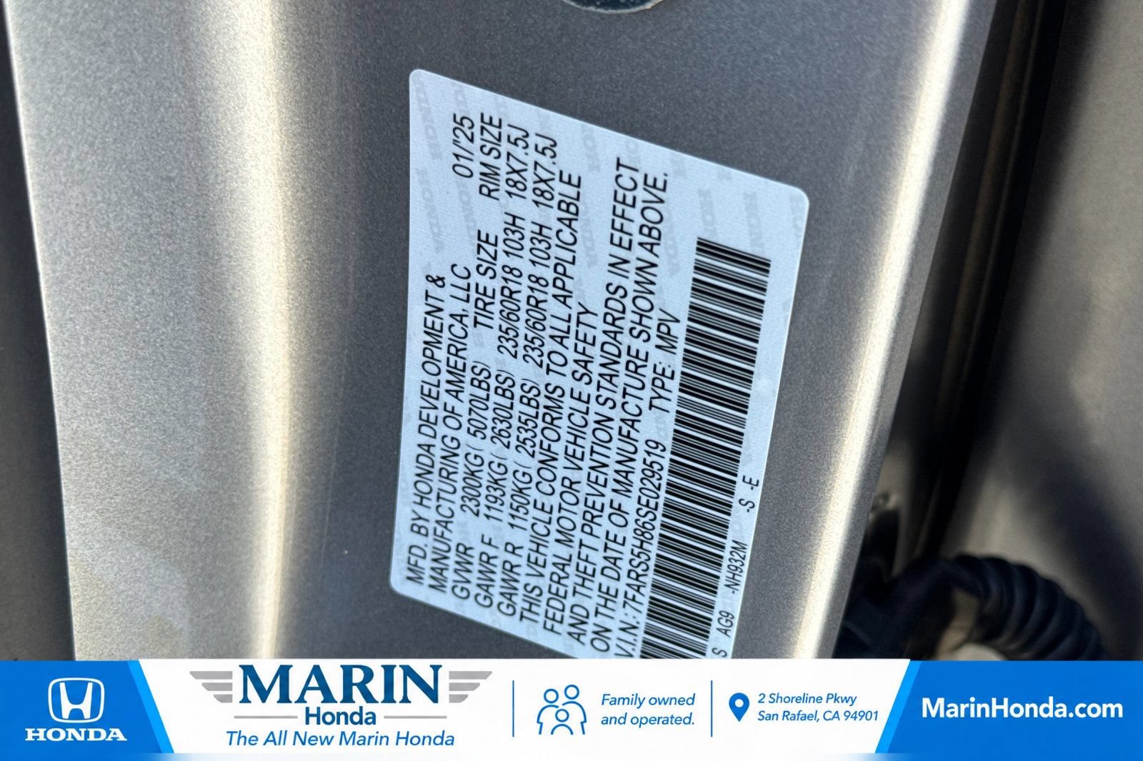 Certified 2025 Honda CR-V Sport-L image 39