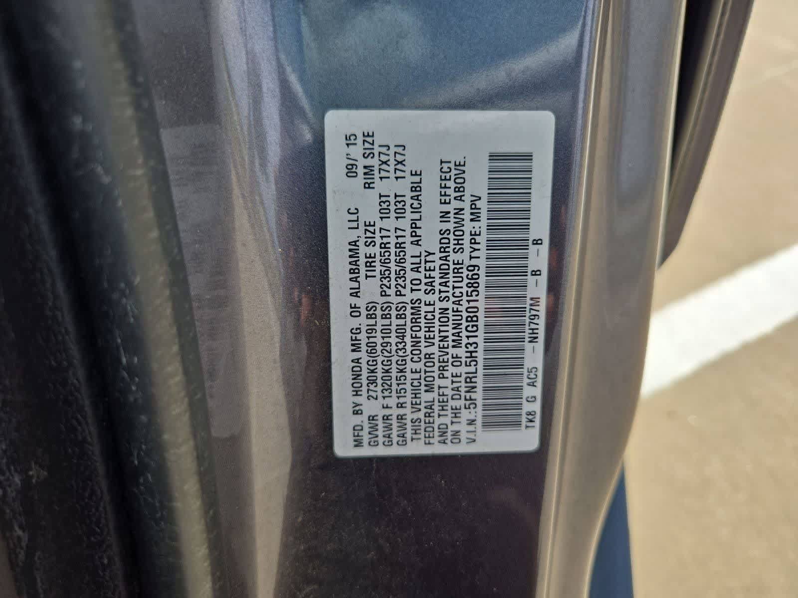 Used 2016 Honda Odyssey SE image 30