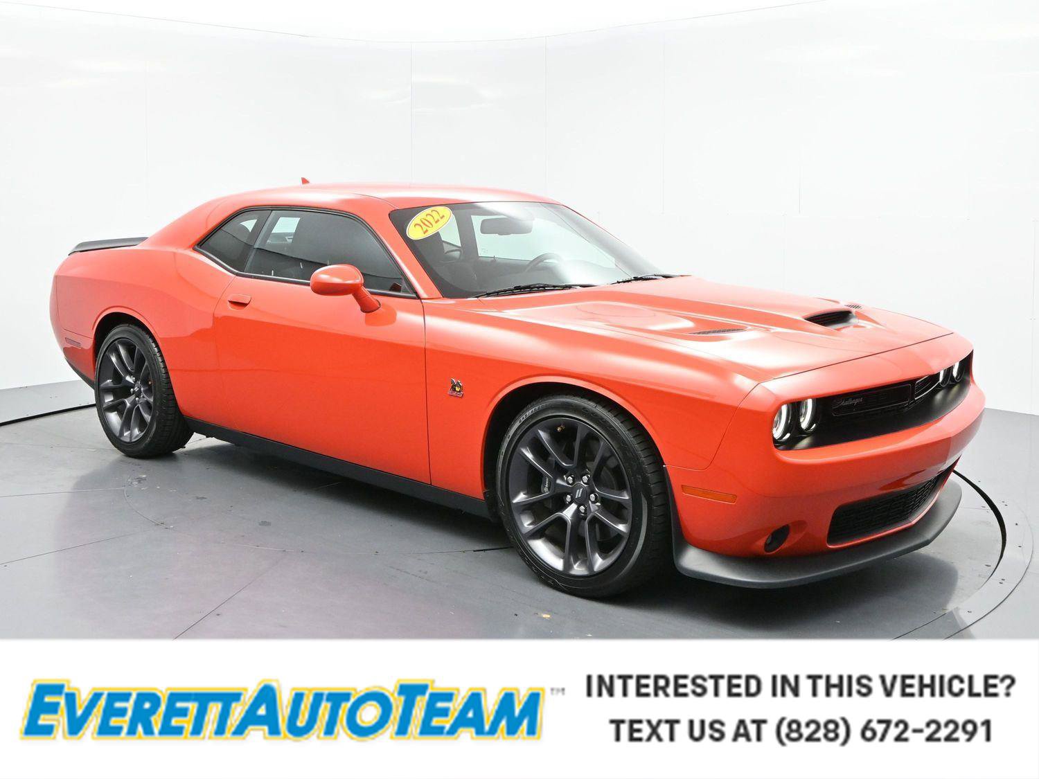 Used 2022 Dodge Challenger R/T Scat Pack RWD image 1