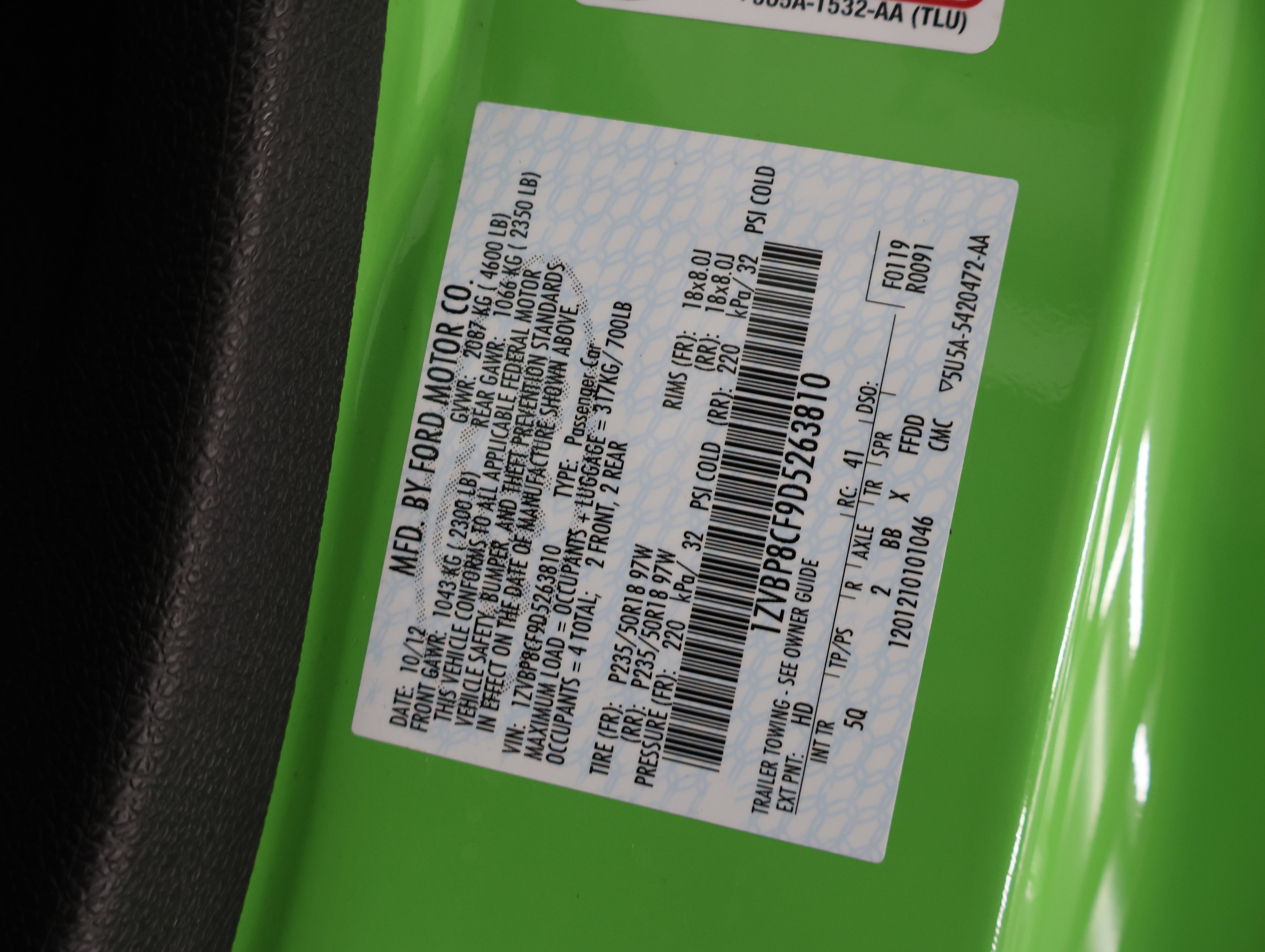 Used 2013 Ford Mustang GT Premium w/ Security Pkg image 46