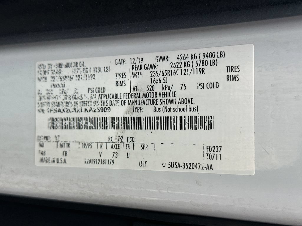 Used 2020 Ford Transit 350 XLT RWD image 22