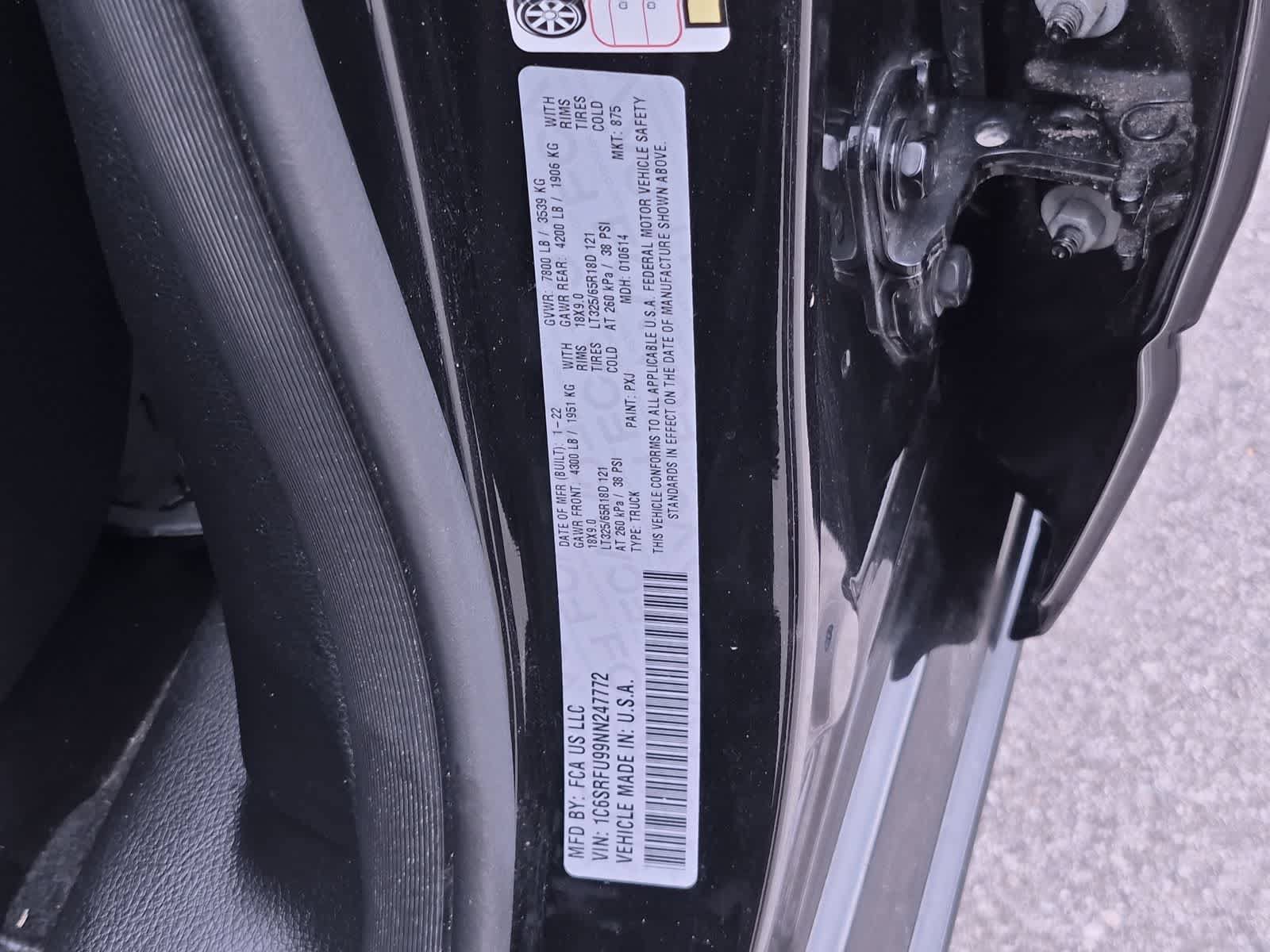 Used 2022 RAM 1500 TRX w/ TRX Level 1 Equipment Group AWD/4WD image 36