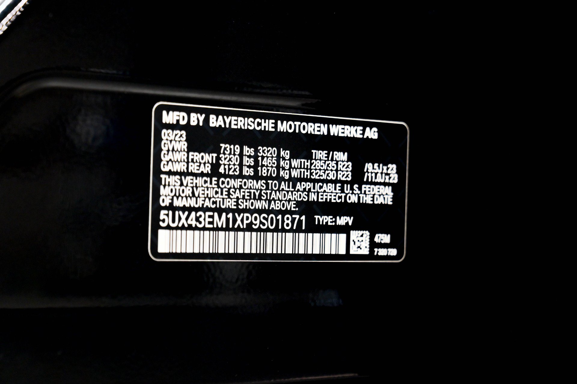 Used 2023 BMW ALPINA XB7 AWD/4WD image 87