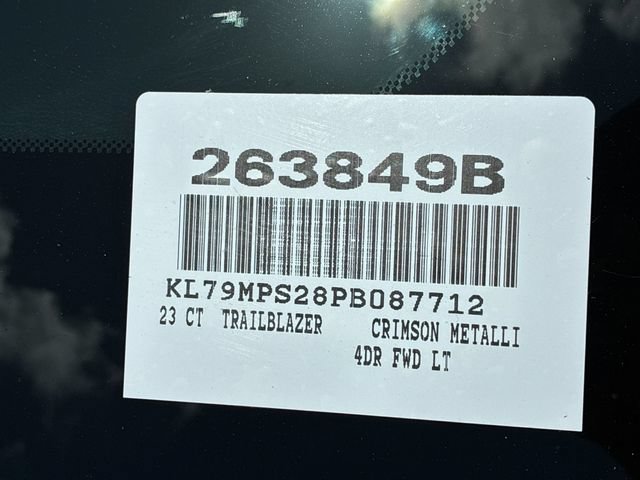 Used 2023 Chevrolet TrailBlazer LT w/ LPO, Blackout Package FWD image 30
