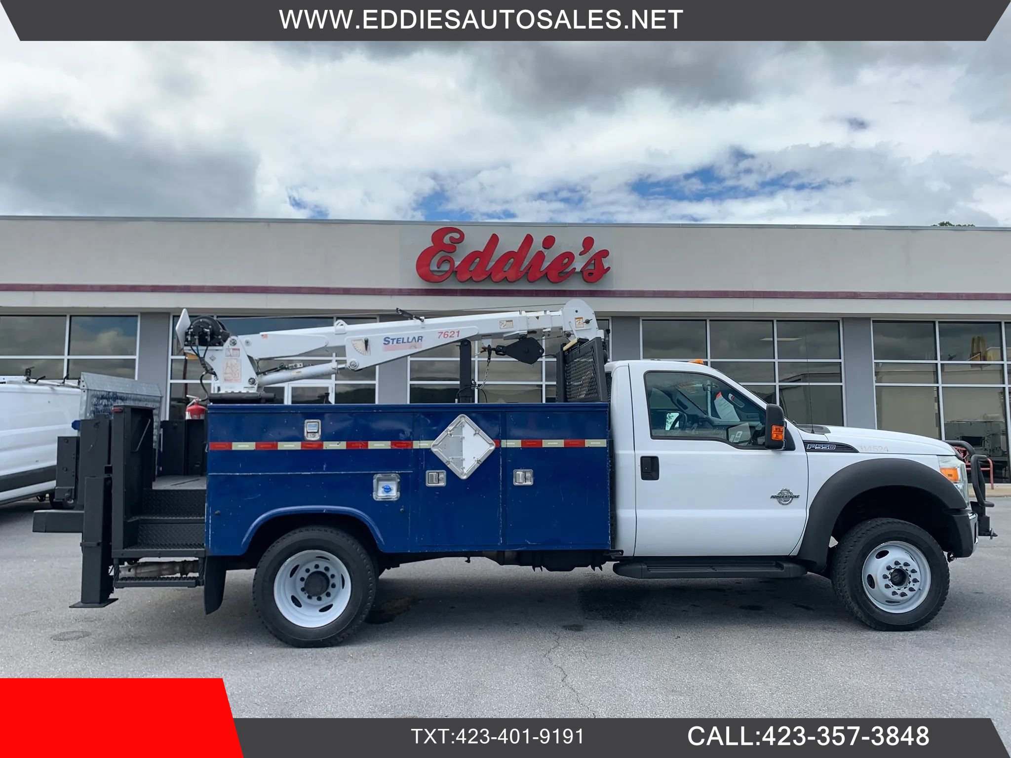 Used 2014 Ford F550 4x4 Regular Cab Super Duty image 1