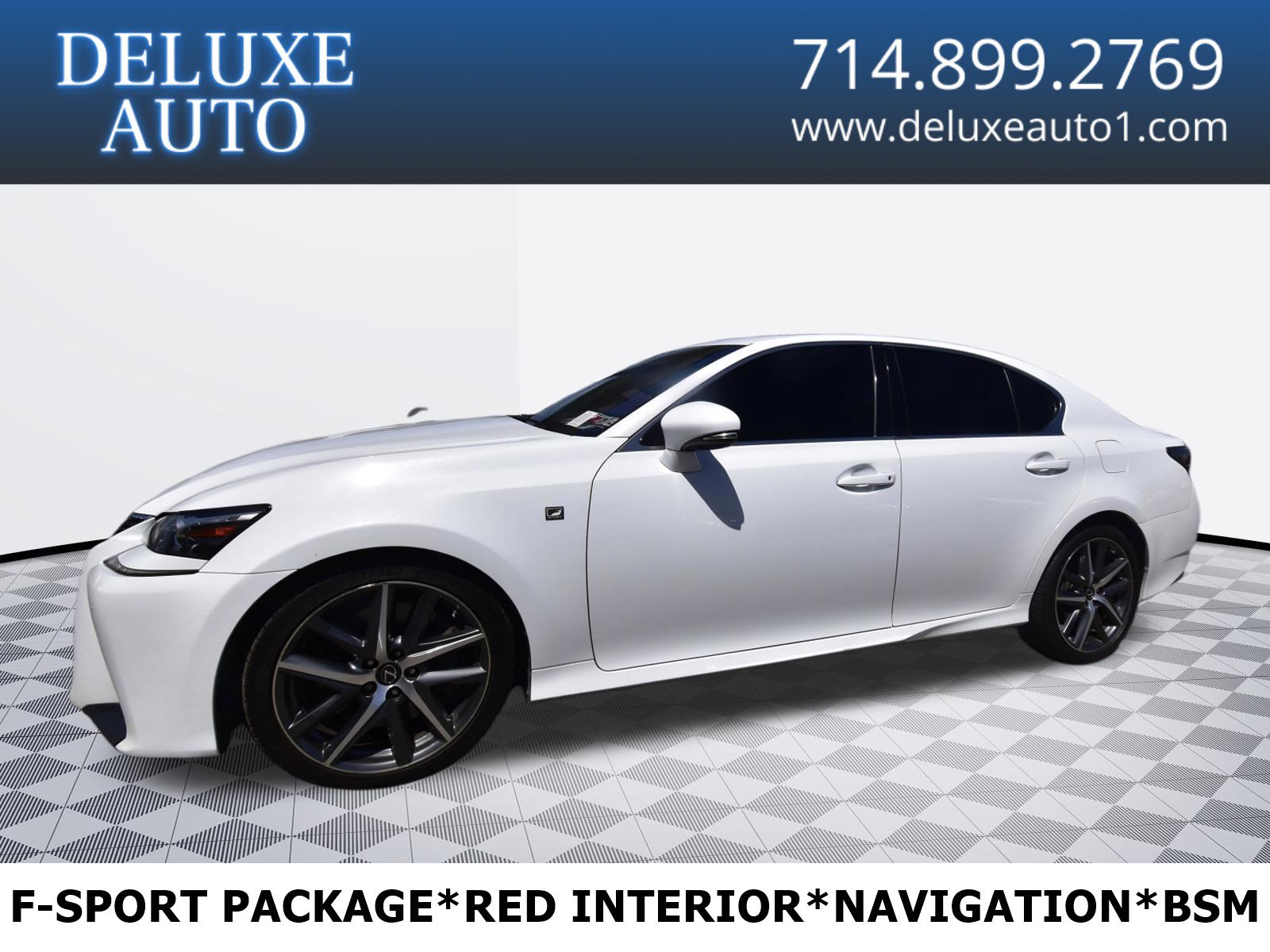 Used 2016 Lexus GS 350 F Sport w/ F Sport Package image 1