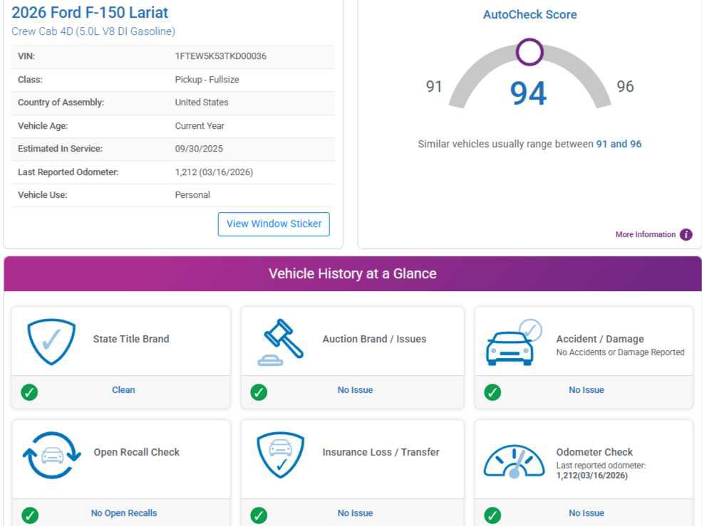 Used 2026 Ford F150 Lariat RWD image 4